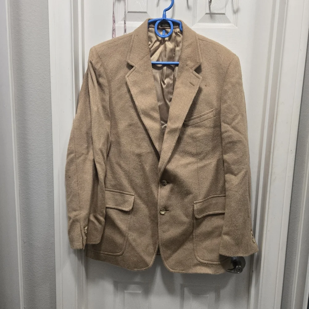 J. G. Hook Camel Hair Coat Size 40R